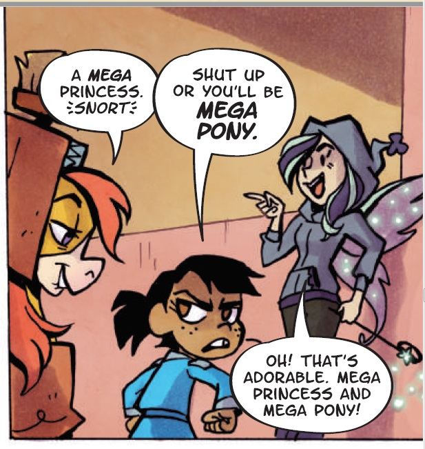 adorbs, even! Mega Princess and Mega Pony