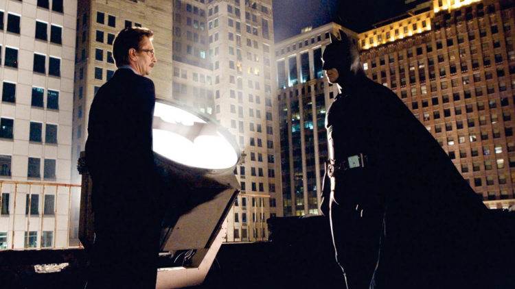 Commissioner Gordon and Batman - Batman Begins - Atomic Junk Shop