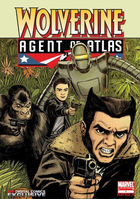 'Wolverine: Agent of Atlas', Marvel Comics. Art by Benton Jew.