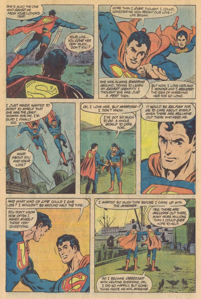 DC Comics Presents Annual 1 page 24 Superman Marv Wolfman Rich Buckler