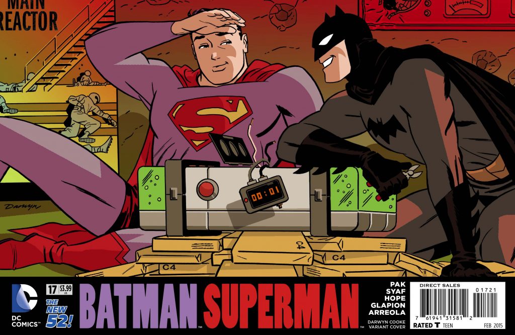 Darwyn Cooke Batman Superman cover