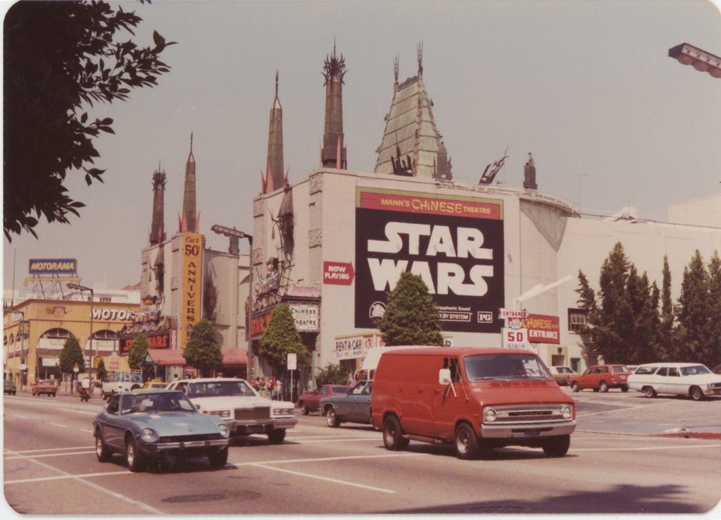 Mann's Chinese Theater, 1977.