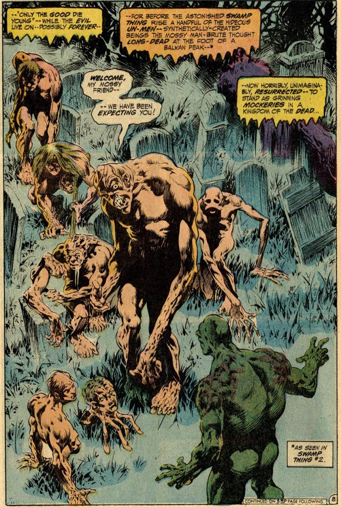 Swamp Thing Berni Wrightson