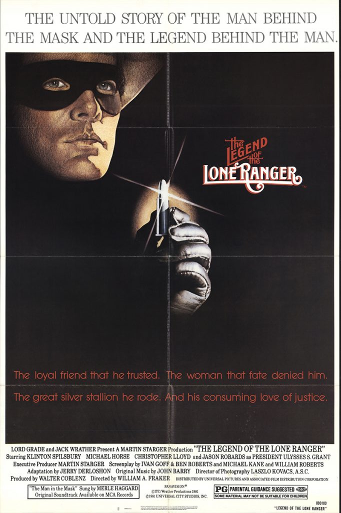 Legend of the Lone Ranger - poster - 1980