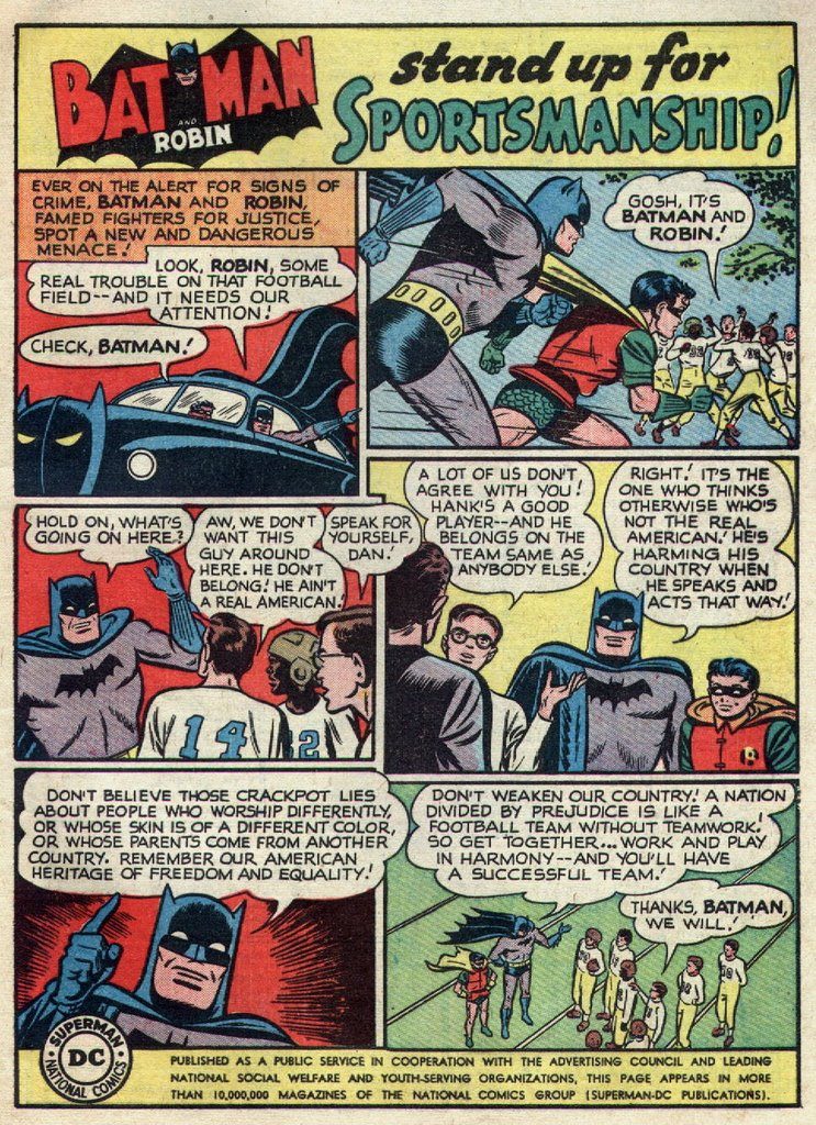 Batman Sportsmanship Atomic Junk Shop