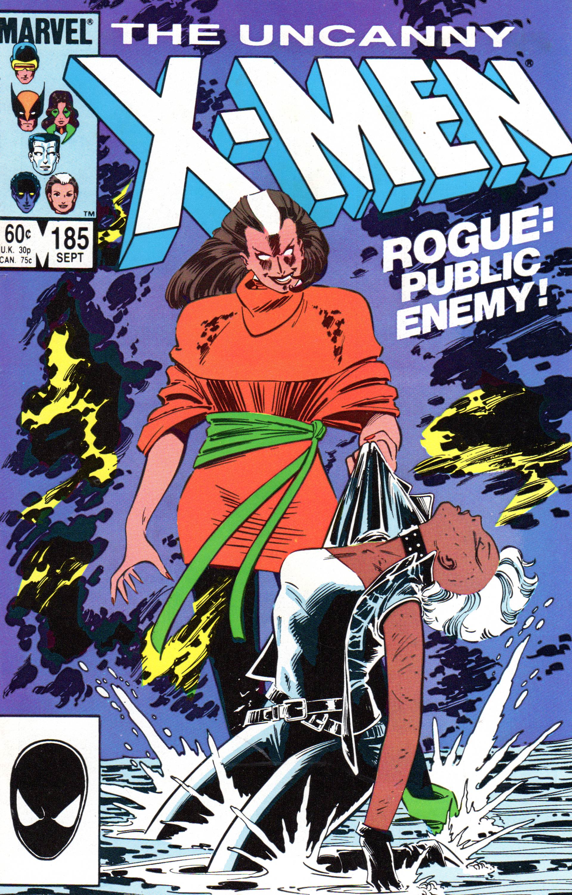 The Uncanny X-Men Comic Book #198 Marvel Comics 1985 FINE 