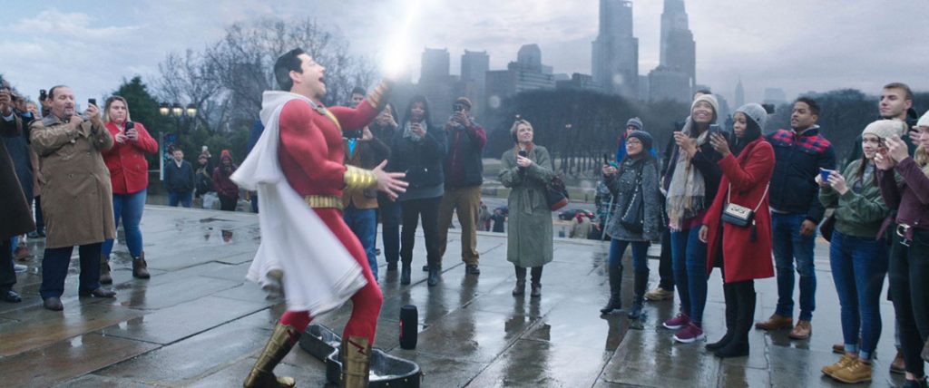 Shazam busking