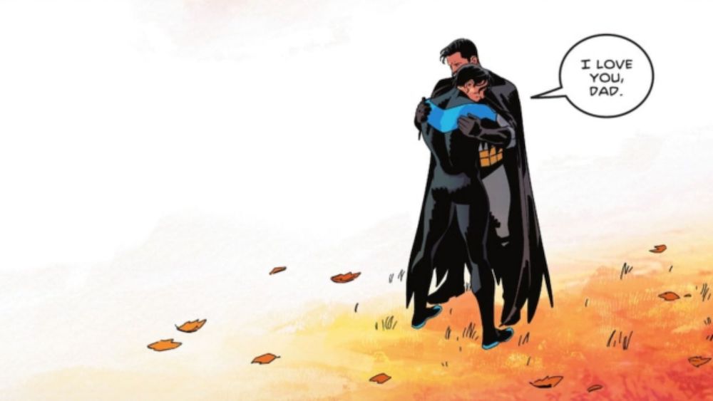 Nightwing #100 Father & son