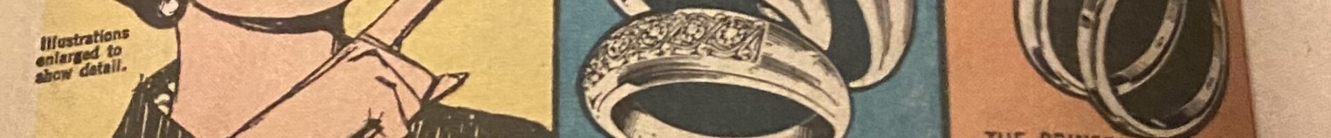 Would you buy a diamond ring from this comic book?