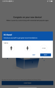 I am not sure why my tablet needs to know what is in my pants