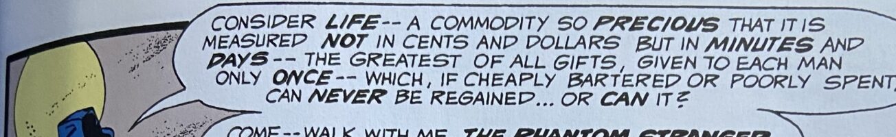 Stranger in the mirror: the “definitive” Phantom Stranger arrives